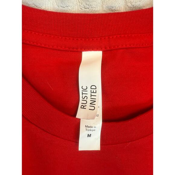 Womens Retro School Counselor  Red Graphic T Shirt Tee Shirt  Size Medium - Picture 3 of 7